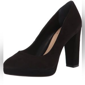 Vince Camuto Halria platform pump. .5 platform 4” block heel height- chunky.